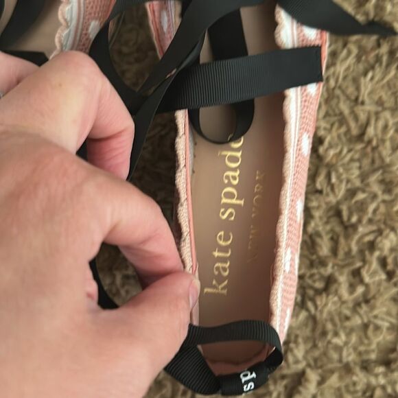 Kate Spade New York | Women's Knottingham Knitted Espadrilles - Flirty Rose | 8 - Picture 8 of 12